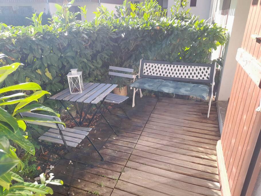 Rez De Jardin / Pieds Des Pistes Appartement Bernex Buitenkant foto