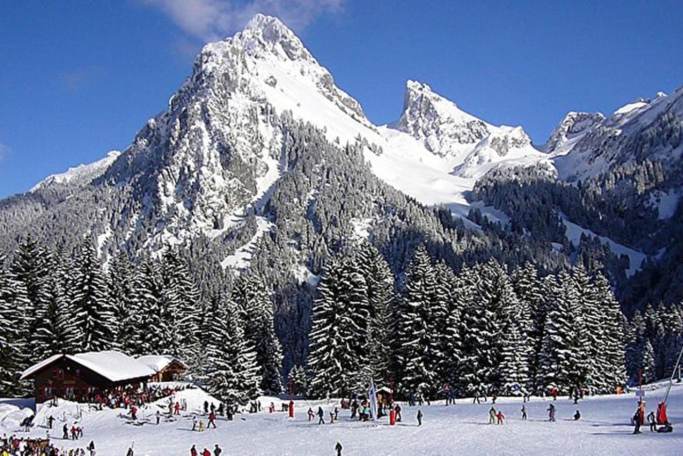 Rez De Jardin / Pieds Des Pistes Appartement Bernex Buitenkant foto
